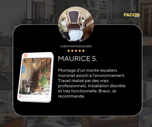 Avis 5 étoiles de Maurice S.