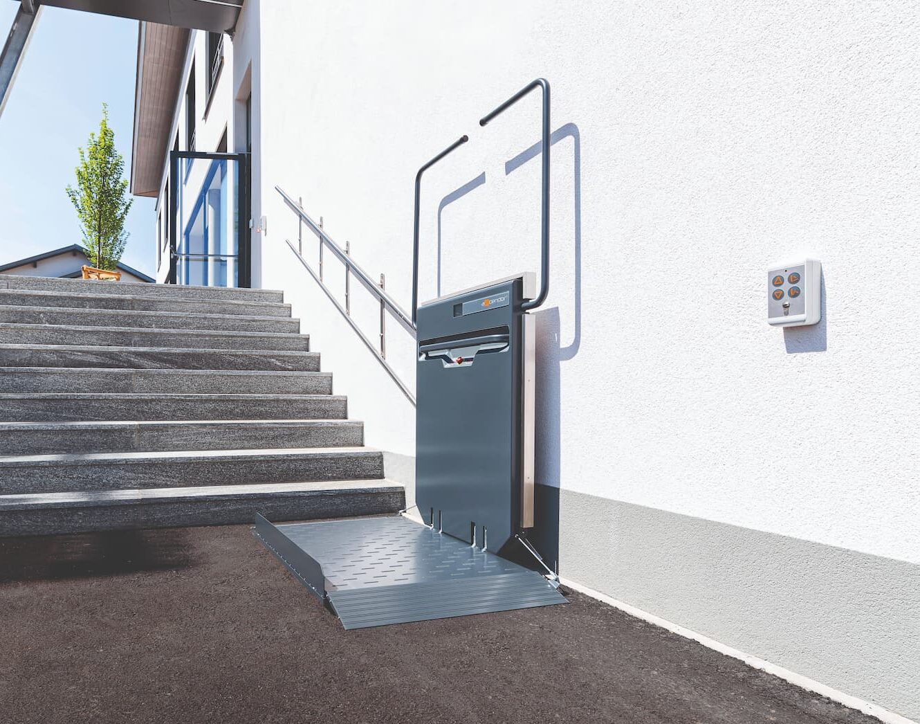 Plateforme élévatrice extérieure Ascendor