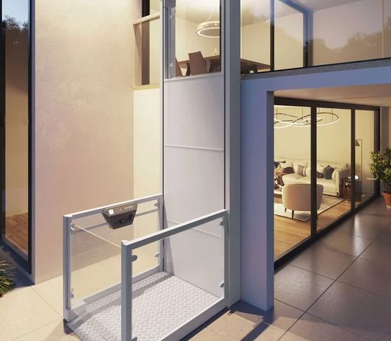 Plateforme élévatrice verticale ascendor unaporte